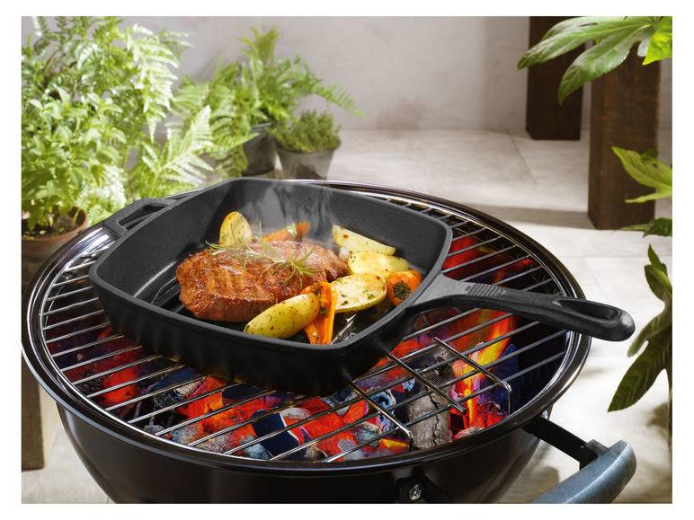 GRILLMEISTER Bratpfanne, aus Gusseisen Begrenztes Angebot
