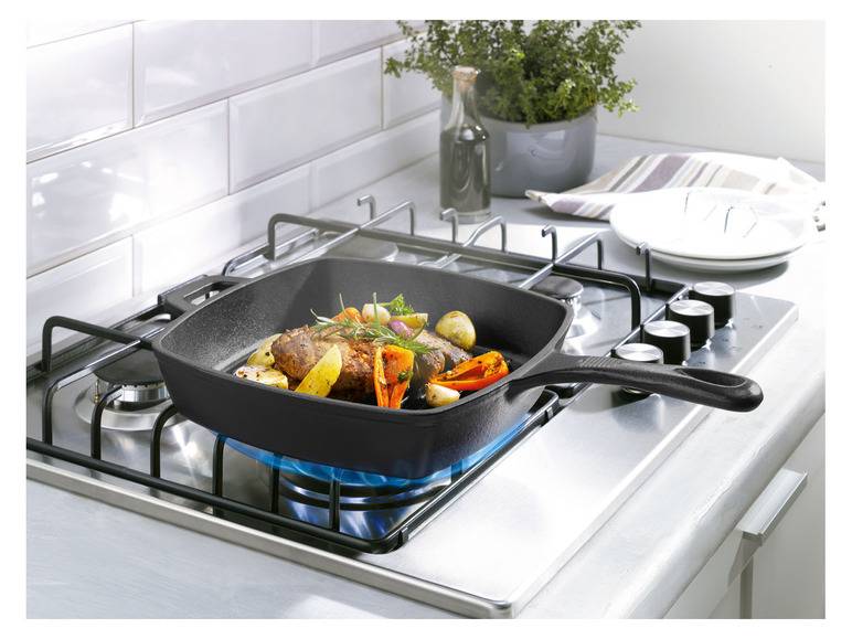 GRILLMEISTER Bratpfanne, aus Gusseisen Begrenztes Angebot