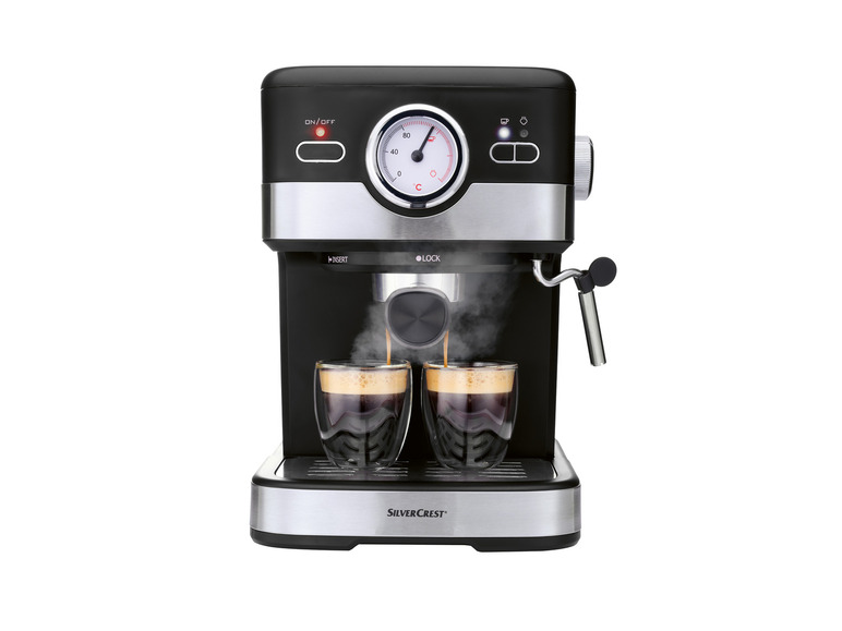 SILVERCREST® Espressomaschine Siebträger »SEM 1100 C5«, 1100 W