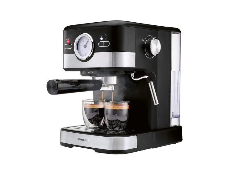 SILVERCREST® Espressomaschine Siebträger »SEM 1100 C5«, 1100 W Exklusivangebot