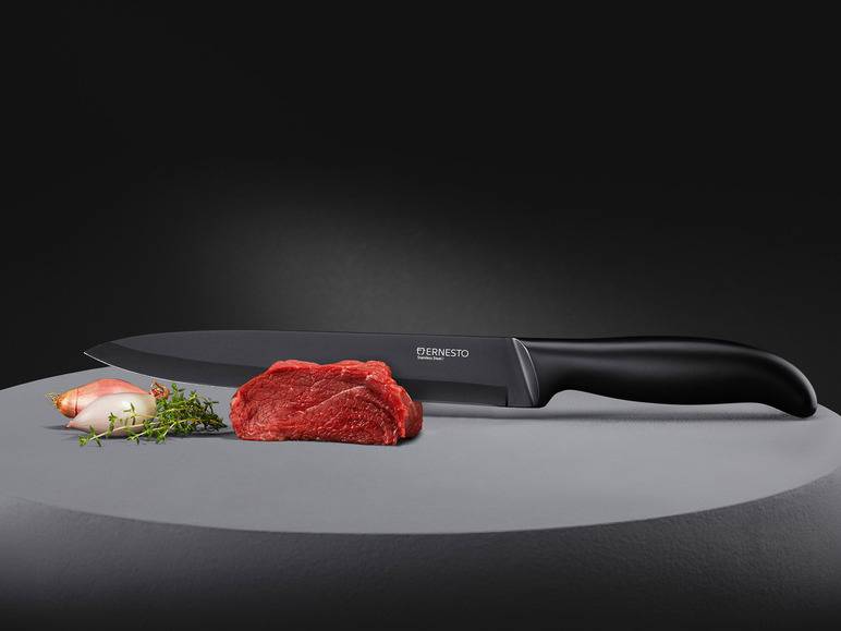 ERNESTO® Messer aus Edelstahl, schwarz Top Angebot