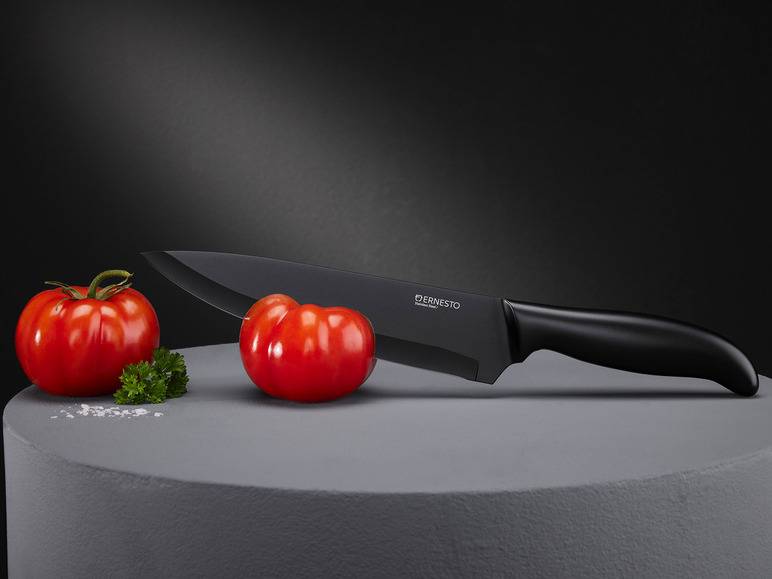 ERNESTO® Messer aus Edelstahl, schwarz Top Angebot