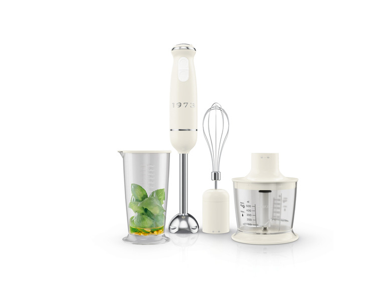 SILVERCREST® KITCHEN TOOLS Stabmixer-Set »Chrom Retro 1973«, 3-in-1, 600 W Zeitlich begrenztes Angebot
