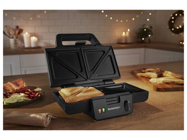 SILVERCREST® KITCHEN TOOLS Sandwichmaker XXL »SSWM 900 A1«, 900 W Bestseller