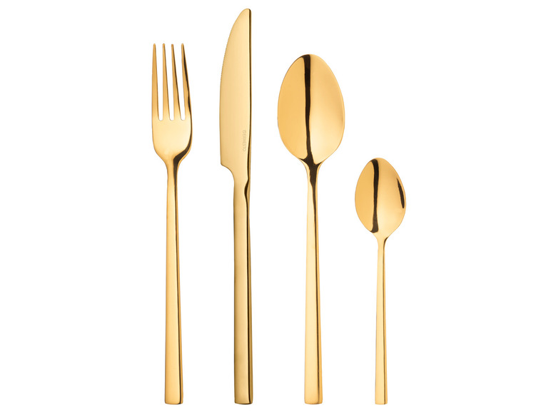 ERNESTO® Edelstahl-Besteck-Set, 16-teilig Räumungsverkauf