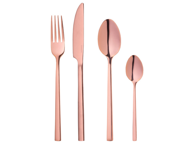 ERNESTO® Edelstahl-Besteck-Set, 16-teilig Räumungsverkauf