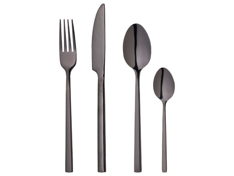 ERNESTO® Edelstahl-Besteck-Set, 16-teilig Räumungsverkauf