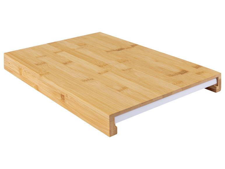 ERNESTO® Schneidebrett mit Auffangschale/Abdeckplatte/Küchenschneidebrett Tägliche Deals