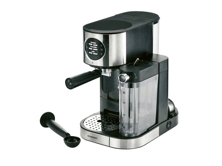 SILVERCREST® KITCHEN TOOLS Espressomaschine mit Milchaufschäumer »SEMM 1470 A2« Letzte 3 Tage