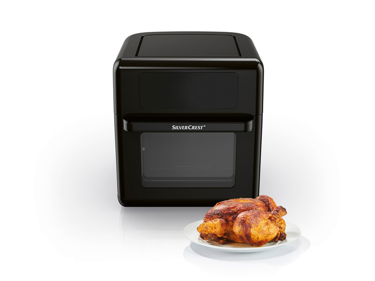 SILVERCREST® KITCHEN TOOLS Heißluftfritteuse 9-in-1 SHF 1800 B1 JETZT KAUFEN