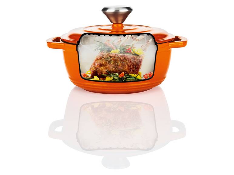 ERNESTO® Gusseisen-Topf, Ø 16,8 cm Kostenloser Versand international