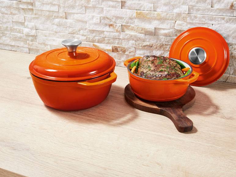 ERNESTO® Gusseisen-Topf, Ø 16,8 cm Kostenloser Versand international