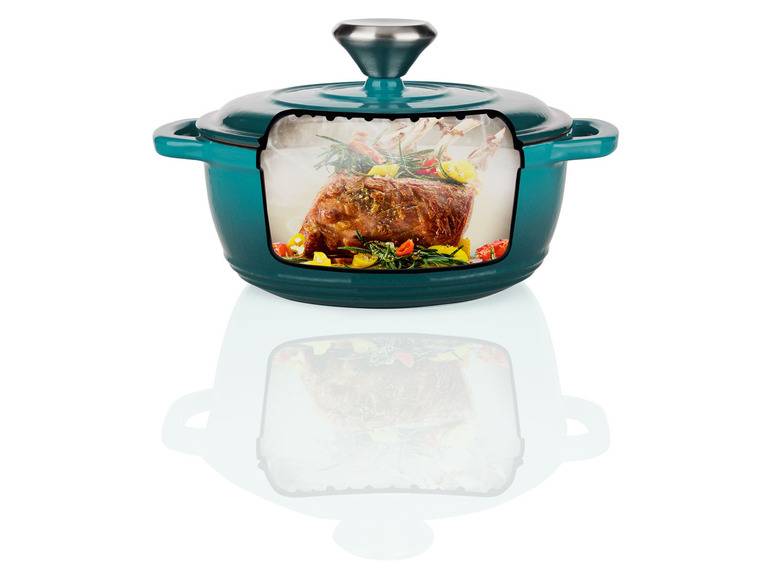 ERNESTO® Gusseisen-Topf, Ø 16,8 cm Kostenloser Versand international