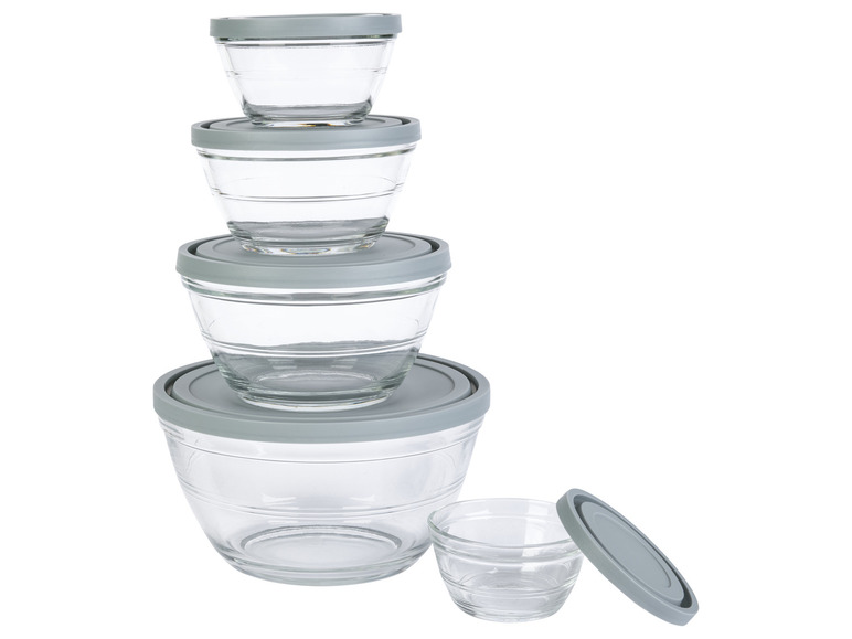 LIVARNO home Glasschüssel-Set, 5 Stück Im Verkauf