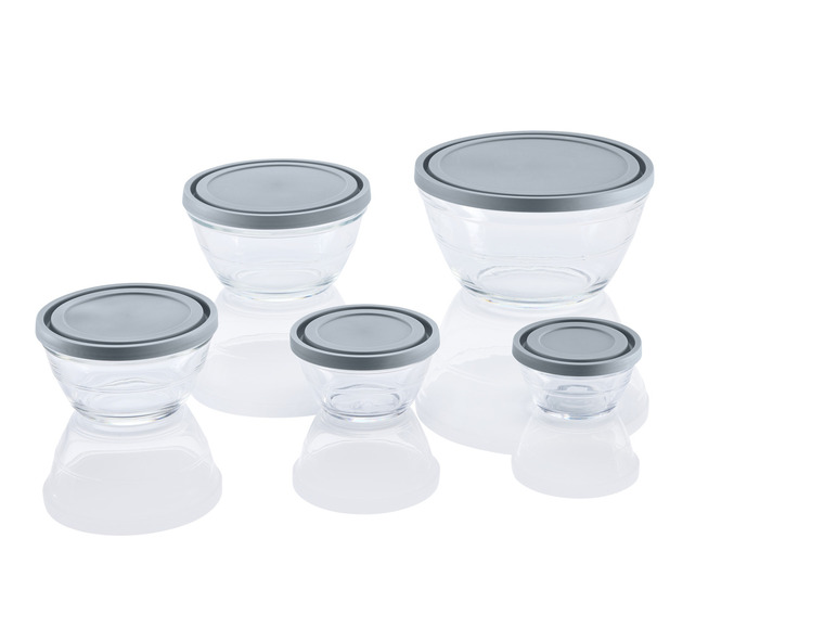 LIVARNO home Glasschüssel-Set, 5 Stück Im Verkauf