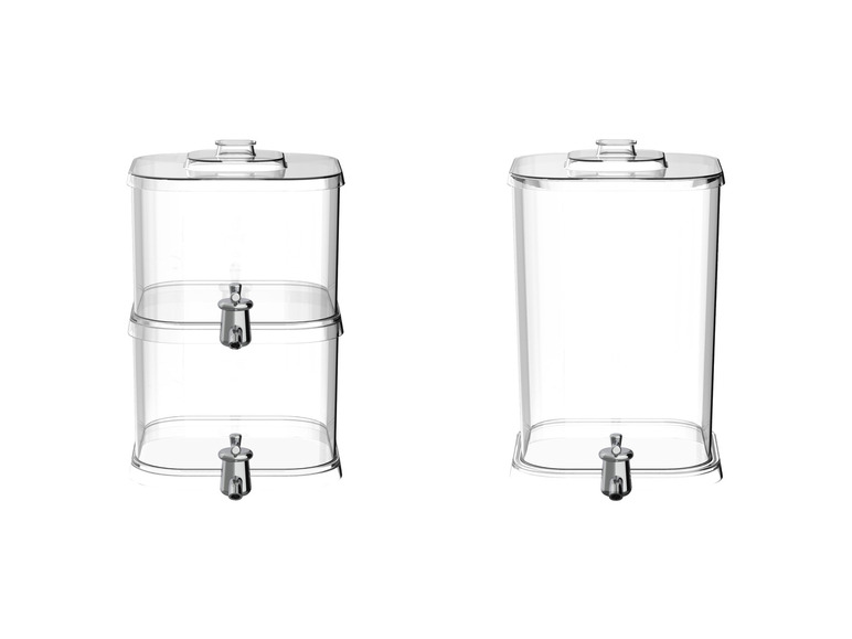 LIVARNO home Getränkespender-Set / Getränkespender, 2 x 4,5 l / 1 x 9 l Rabatte dieses Monats