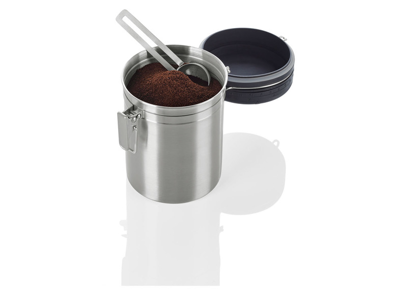 ERNESTO® Kaffee-Aromadose für Bohnen/ Pads, Edelstahl Auslauf