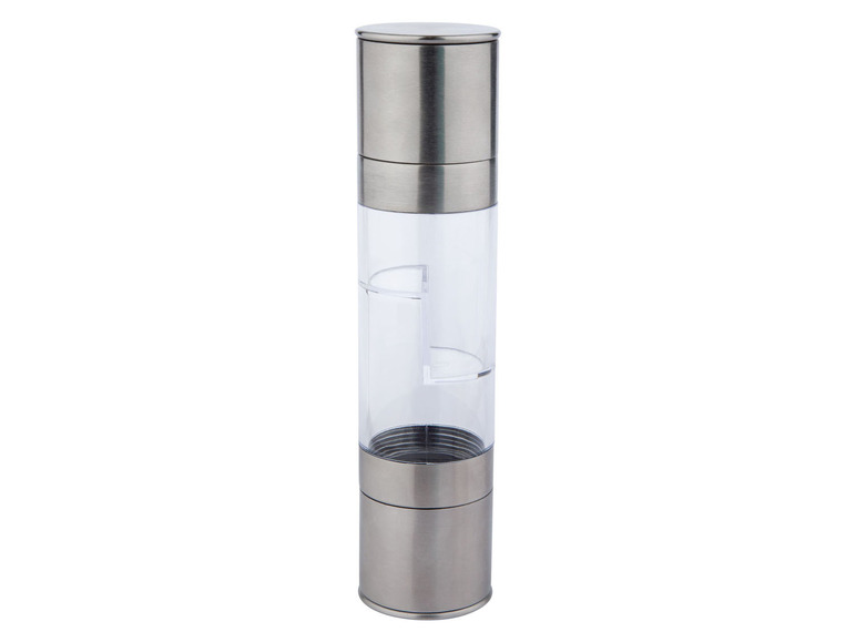 ERNESTO® Salz- und Pfeffermühle 2in1 / Chilimühle 2in1 Edelstahl Meist gekauft