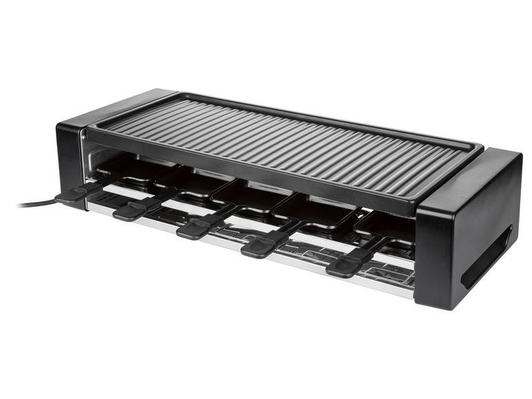 SILVERCREST® KITCHEN TOOLS Raclette-Grill, 1500 Watt, für 10 Personen Kostenloser Versand