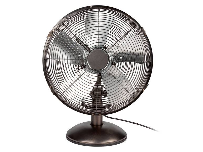 SILVERCREST® Tischventilator Metall 30cm »STVM 30 B2« Top Angebot