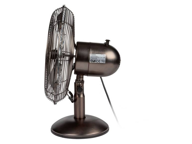 SILVERCREST® Tischventilator Metall 30cm »STVM 30 B2« Top Angebot