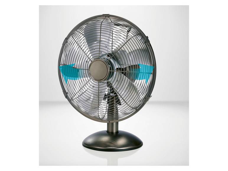 SILVERCREST® Tischventilator Metall 30cm »STVM 30 B2« Top Angebot