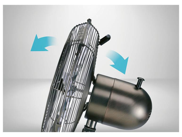 SILVERCREST® Tischventilator Metall 30cm »STVM 30 B2« Top Angebot