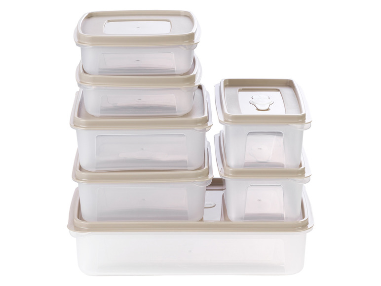 ERNESTO® Frischhaltedosen-Set, 7-teilig Große Rabatte