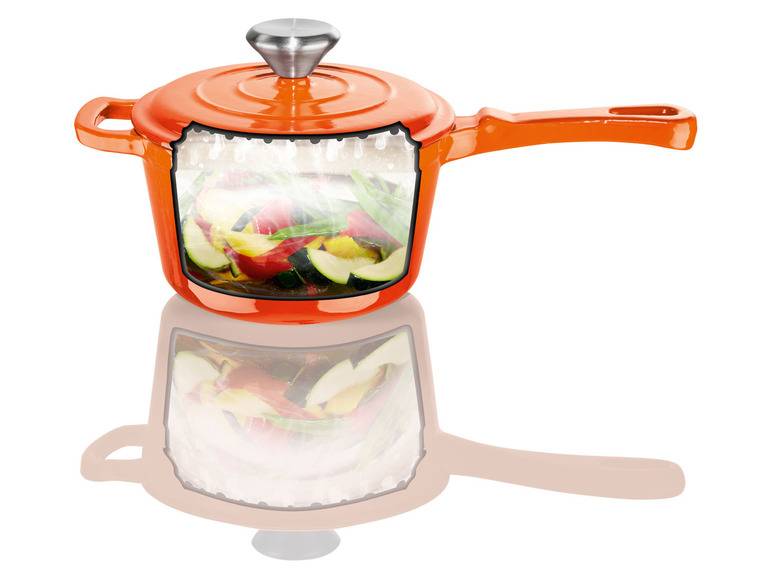 ERNESTO® Gusseisen-Stielkasserolle, Ø 16 cm Saisonale Angebote