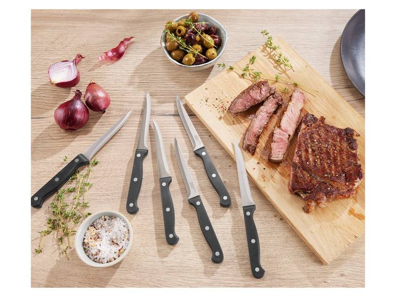 ERNESTO® Steakmesser Set, Mit Wellenschliff VIP-Rabatte