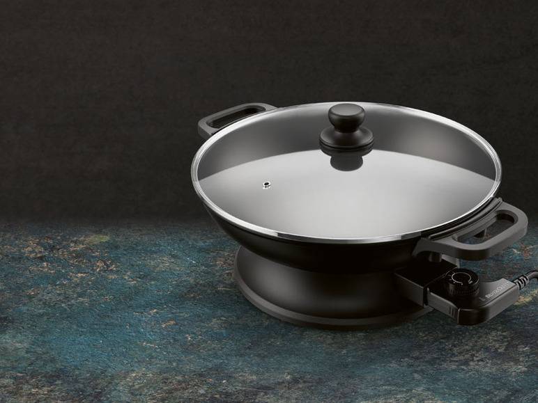 SILVERCREST® KITCHEN TOOLS Elektrische-Multipfanne/Wok, »SEMP 2000 A1«, Ø 33 cm Bis zu 50% Rabatt
