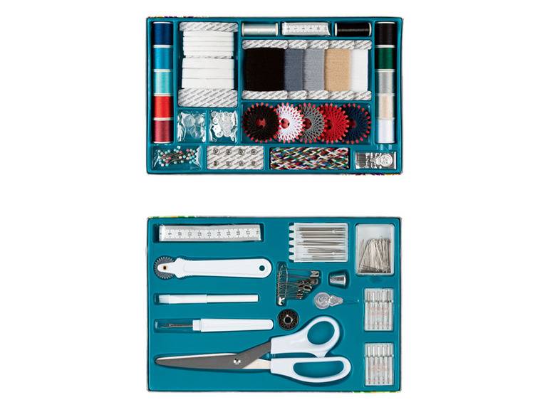 crelando® Nähbox Universal, 160-teilig / 96-teilig Fabrikladen
