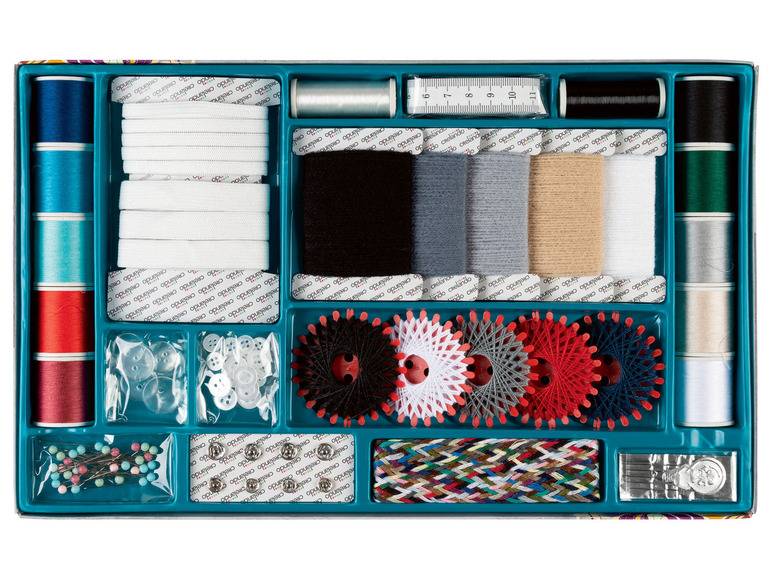 crelando® Nähbox Universal, 160-teilig / 96-teilig Fabrikladen