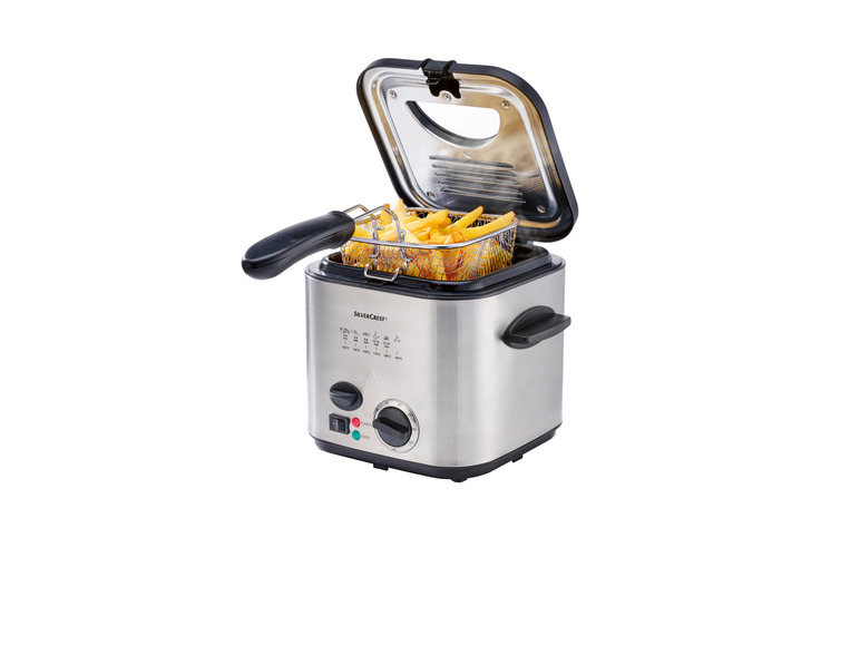 SILVERCREST® KITCHEN TOOLS Mini-Fritteuse »SFM 840 B1«, 840 W Outlet