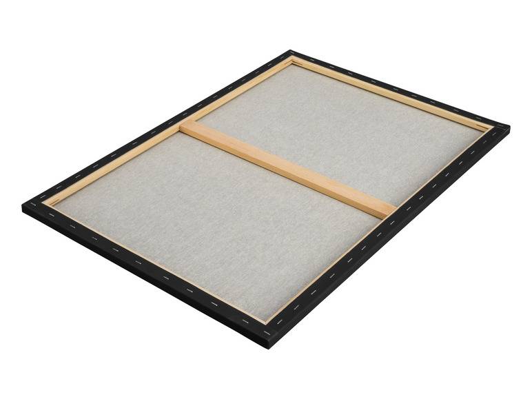 crelando® Leinwand / Leinwand-Set, schwarz vorgrundiert, aus Baumwolle Schlussverkauf