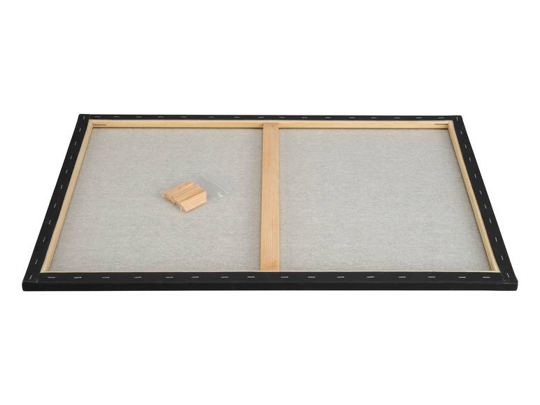 crelando® Leinwand / Leinwand-Set, schwarz vorgrundiert, aus Baumwolle Schlussverkauf