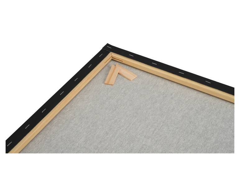 crelando® Leinwand / Leinwand-Set, schwarz vorgrundiert, aus Baumwolle Schlussverkauf