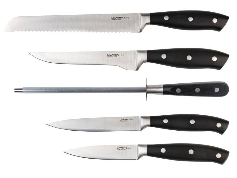 LIVARNO home Messer, mit ergonomischem Kunststoffgriff Kostenloser Versand