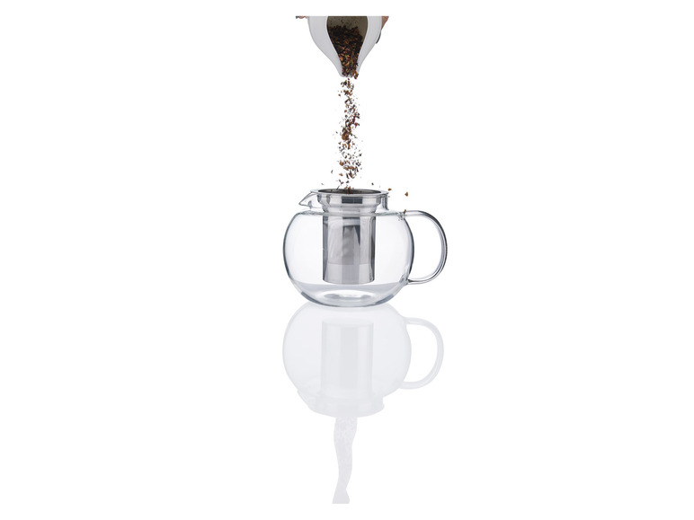 ERNESTO® Glas-Teekanne /-Kaffeebereiter, besonders leicht Günstig kaufen