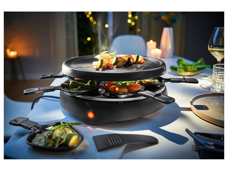 SILVERCREST® KITCHEN TOOLS Raclette-Grill, 800 W, Ø 29 cm Cyber Monday