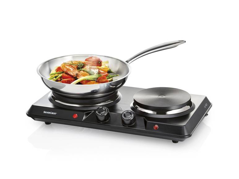 SILVERCREST® KITCHEN TOOLS Doppelkochplatte »SDK 2500 D1«, 2500 W Blitzangebot