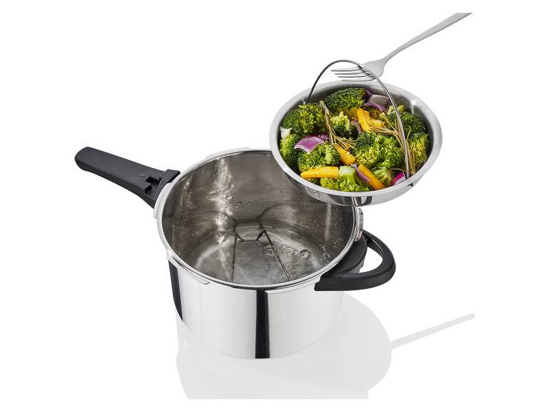 ERNESTO® Schnellkochtopf 6 Liter Kauf eins, bekomm eins gratis