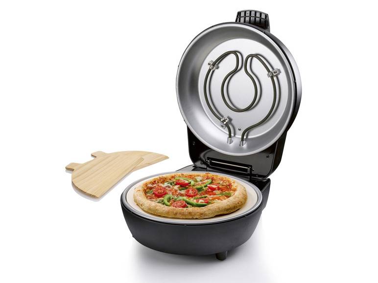 SILVERCREST® KITCHEN TOOLS Hochtemperatur-Pizzaofen, 1200 W Tägliche Deals