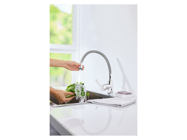LIVARNO home Küchenarmatur, Auslauf 360° schwenkbar Bis zu 50% Rabatt