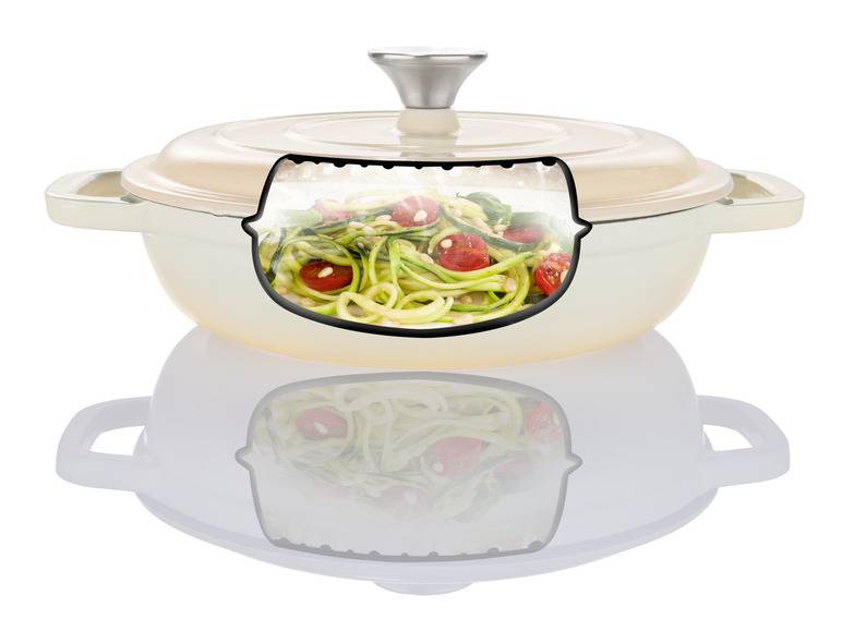 LIVARNO home Gusseisen-Servierpfanne, Ø 25 x H 6 cm Bis zu 60% Rabatt