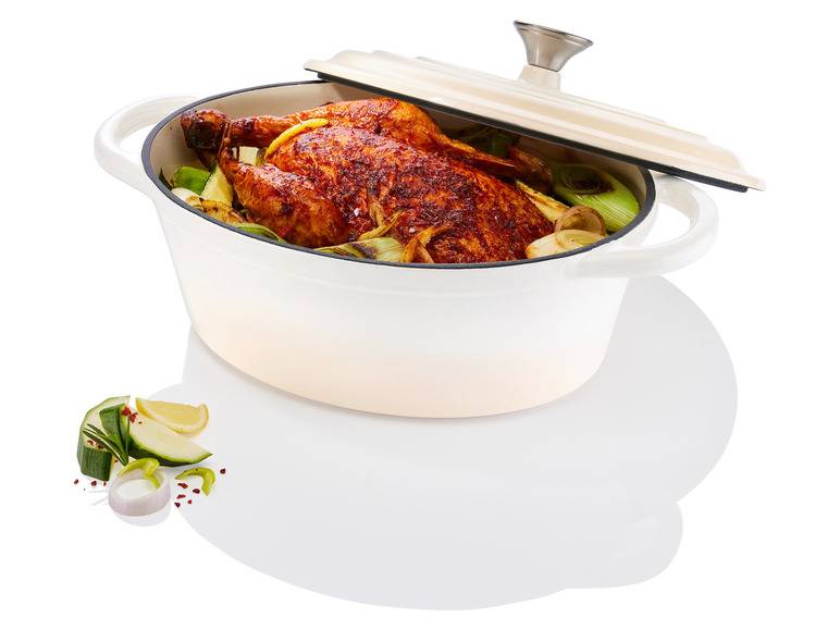 LIVARNO home Gusseisen-Bräter, mit Drop-System, 3,8 l Angebote