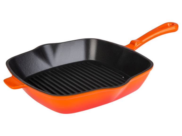 LIVARNO home Gusseisen-Grillpfanne, mit beidseitigem Ausgießer Hotsell