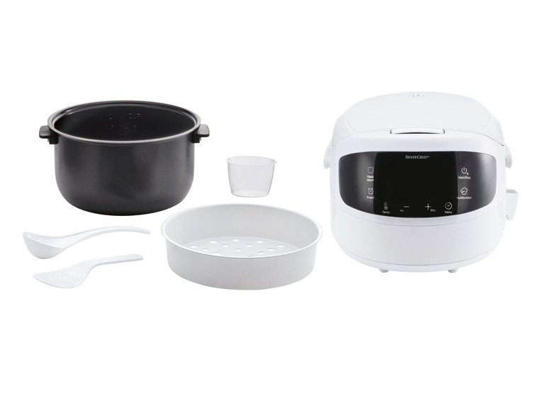 SILVERCREST® KITCHEN TOOLS Digitaler Reiskocher »SRKM 860 A1«, 1,5 l Limitierter Zeitrabatt