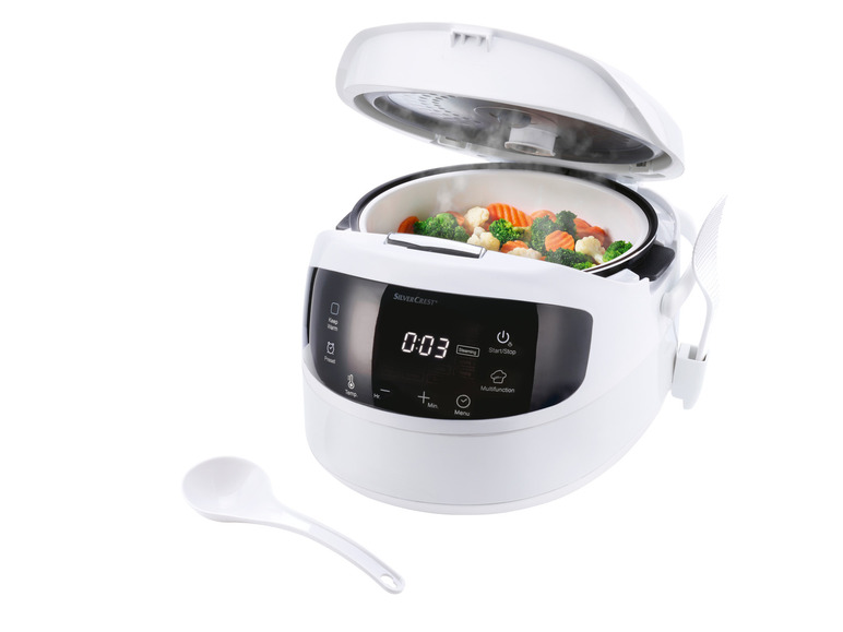 SILVERCREST® KITCHEN TOOLS Digitaler Reiskocher »SRKM 860 A1«, 1,5 l Limitierter Zeitrabatt