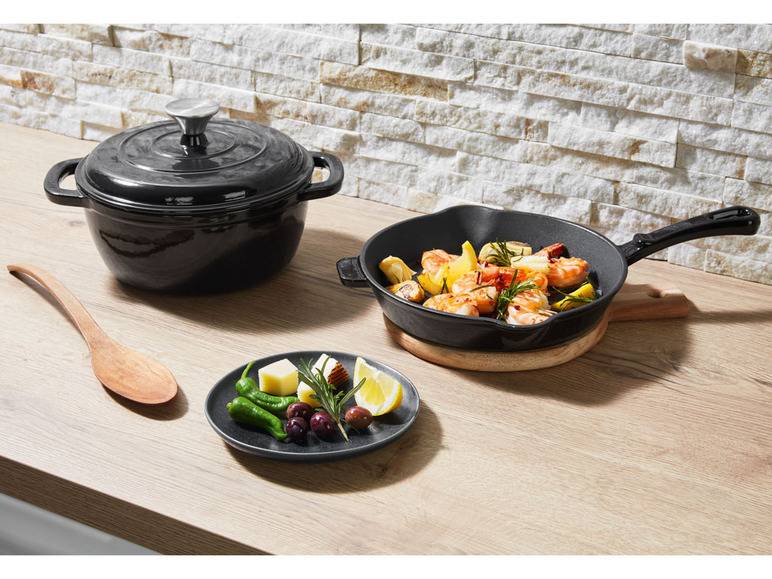 ERNESTO® Gusseisen-Pfanne, Ø 25,8 cm Osterangebot